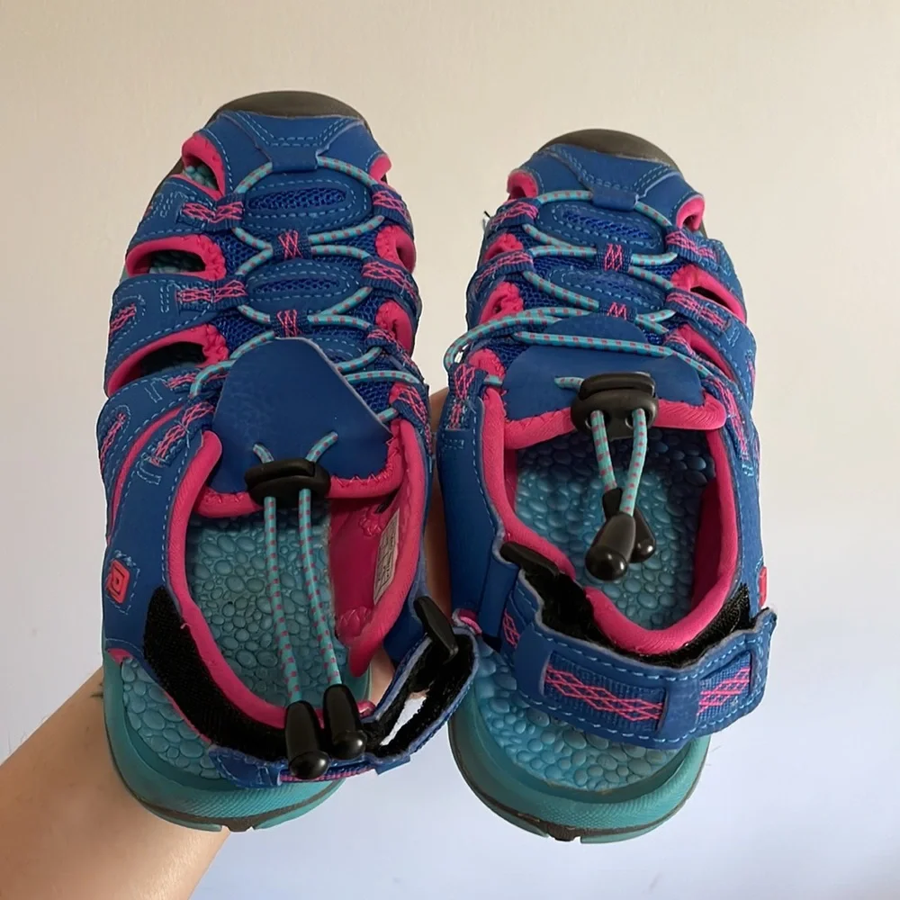 Dream Pairs water hiking shoes pink blue size 1